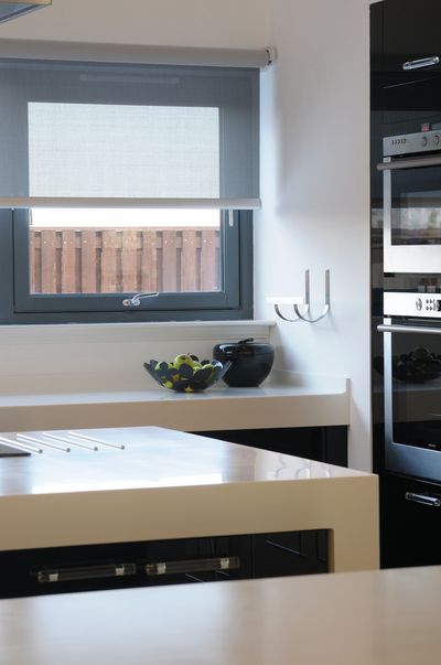 Roller Blind Systems, SG 4910, Room shot "Kenny Miller Home", Edinburgh, United Kingdom