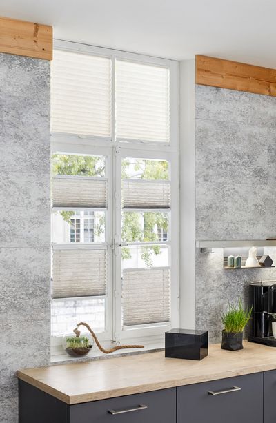 Pleated Blind Systems, SG 8500, Ardeche, Col 10153 / 10154, BB24