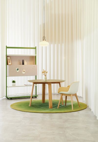 Curtain Systems, SG 5600, Colorama Acoustic Multicolour, UFOU Showroom, Shanghai, China