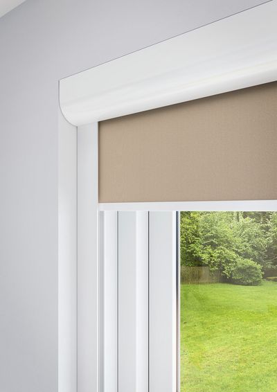 Roller Blind Systems, SG 4960, Deep, Fascia round, side guide channels
