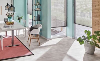 Pleated Blind Systems, SG 8500, Georgette Crush, Col 10034, AO10