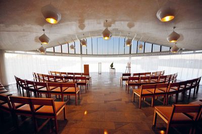 Curtain Systems, SG 5600, Customer Fabrics, Bunurong Memorial Park – The Sanctuary, Bangholme, Australia, Wave