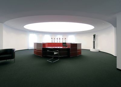 Panel Glide Systems, SG 2700, Colorama 1, Room shot "Vorsorgeinstitut", Düsseldorf, Germany