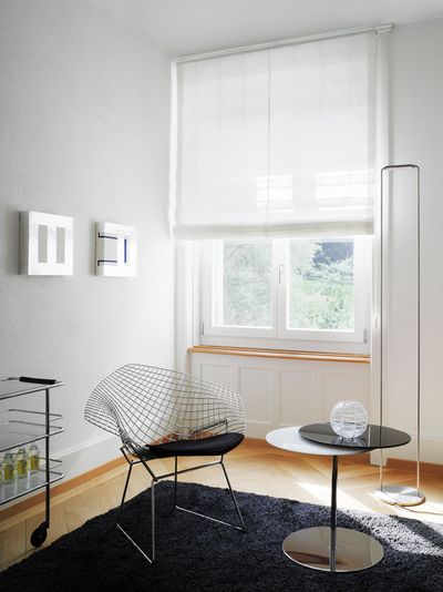 Roman Blind Systems, SG 2320, Room shot "Private Residence", Bern, Switzerland